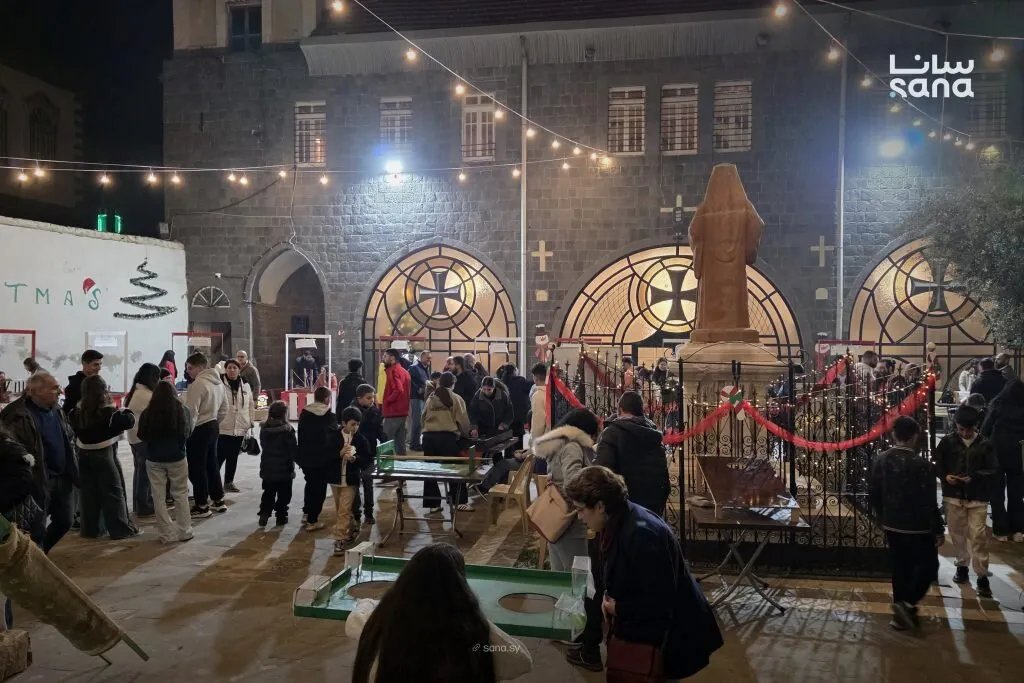 بهجة الميلاد تغمر حمص: فعاليات "أمنيات الشتاء" تنطلق في كاتدرائية الأربعين شهيد