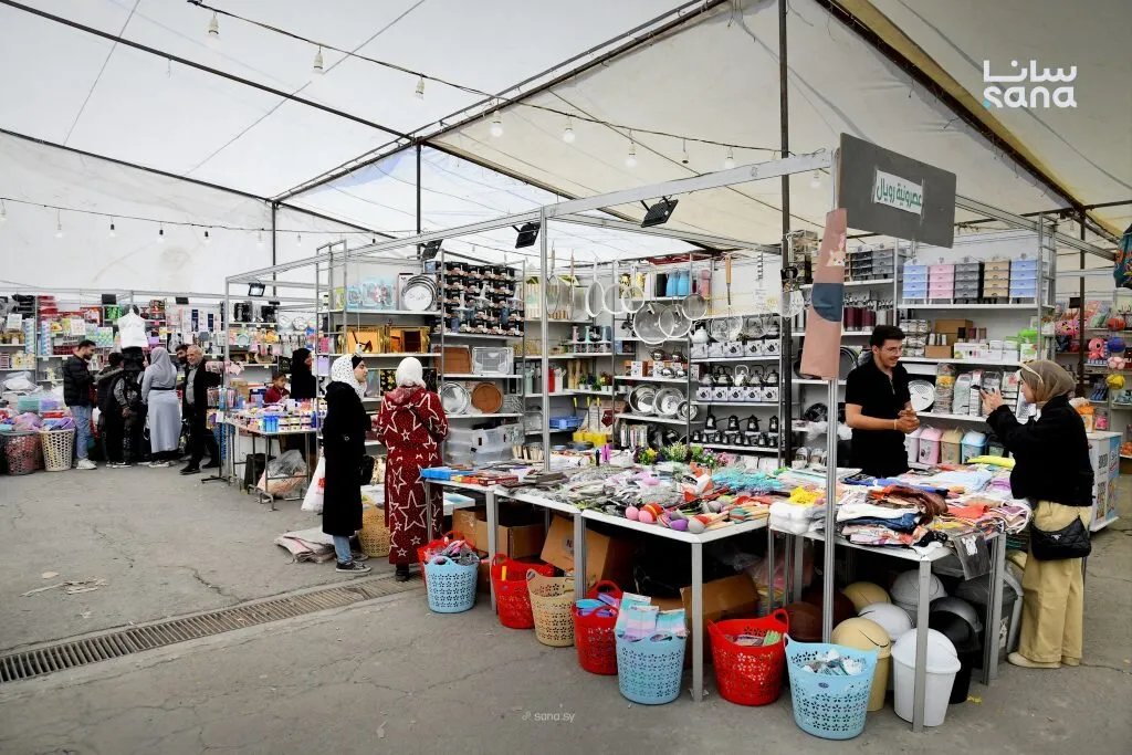 مهرجان "الخير لأهل الخير" ينطلق في دمشق بمشاركة واسعة من الشركات الوطنية