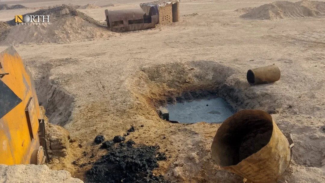 دير الزور: كارثة بيئية تهدد حياة السكان بسبب حراقات النفط البدائية