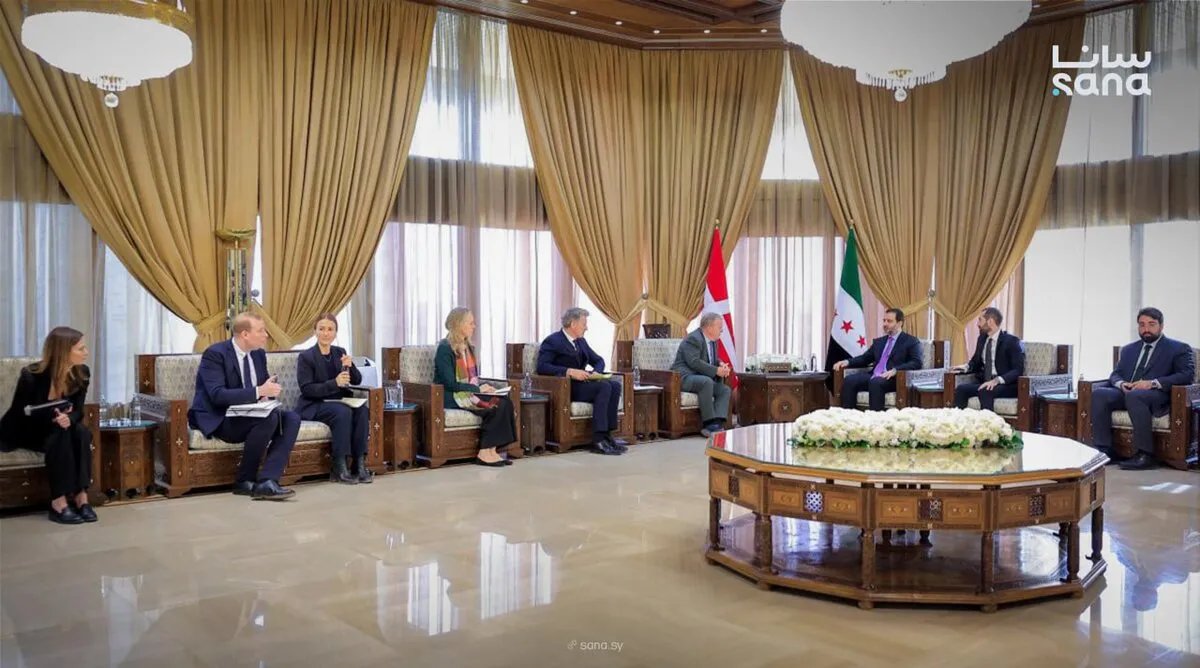 وزير الخارجية السوري يستقبل نظيره الدنماركي في دمشق لبحث العلاقات الثنائية