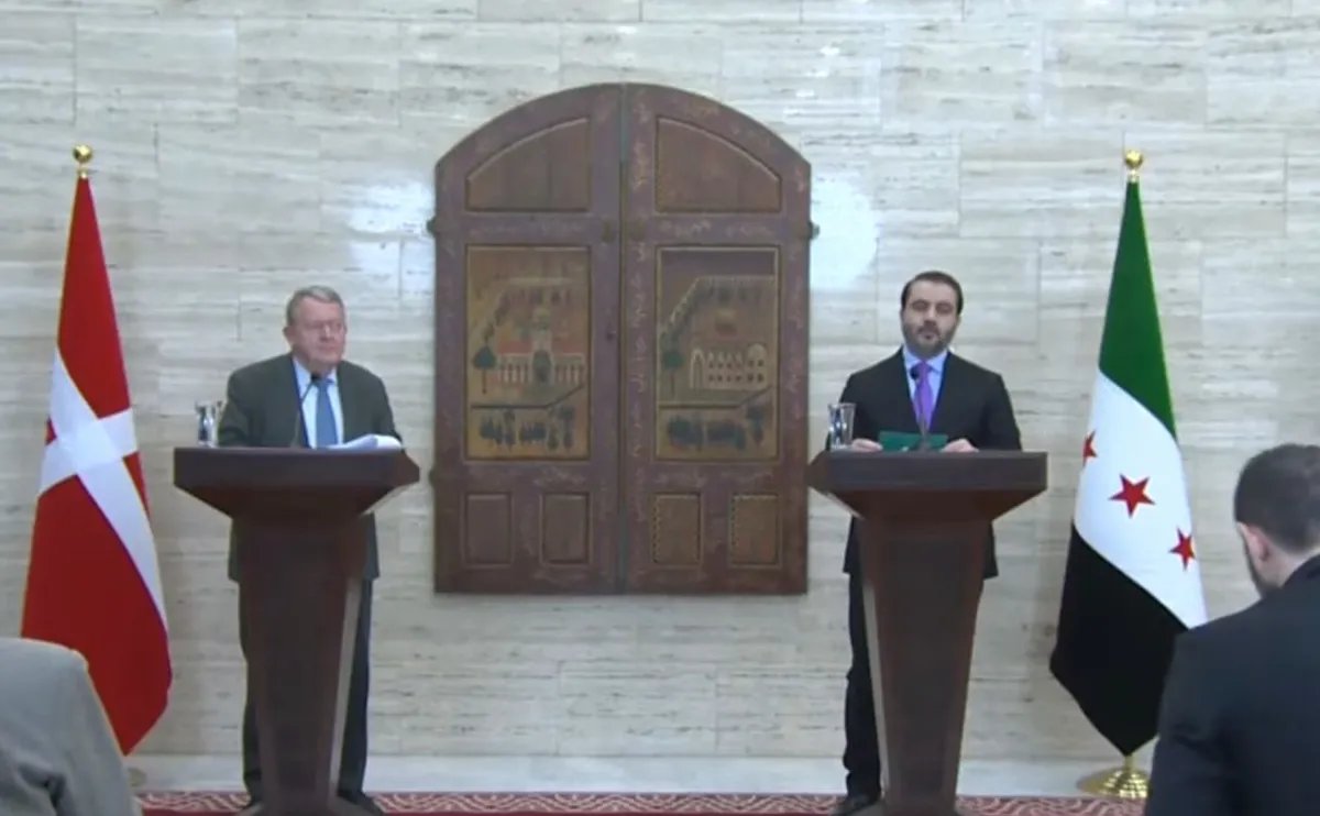 وزيرا خارجية سوريا والدنمارك يبحثان عودة اللاجئين وتعزيز العلاقات الاقتصادية في دمشق