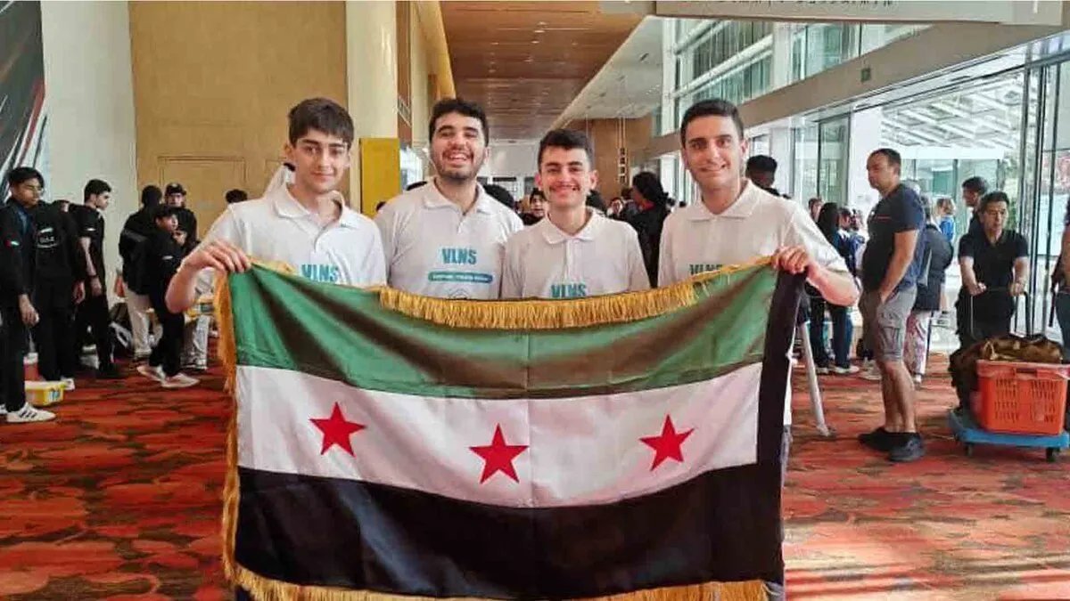 إنجاز تاريخي: سوريا تحصد أول ذهبية في أولمبياد الروبوت العالمي بسنغافورة