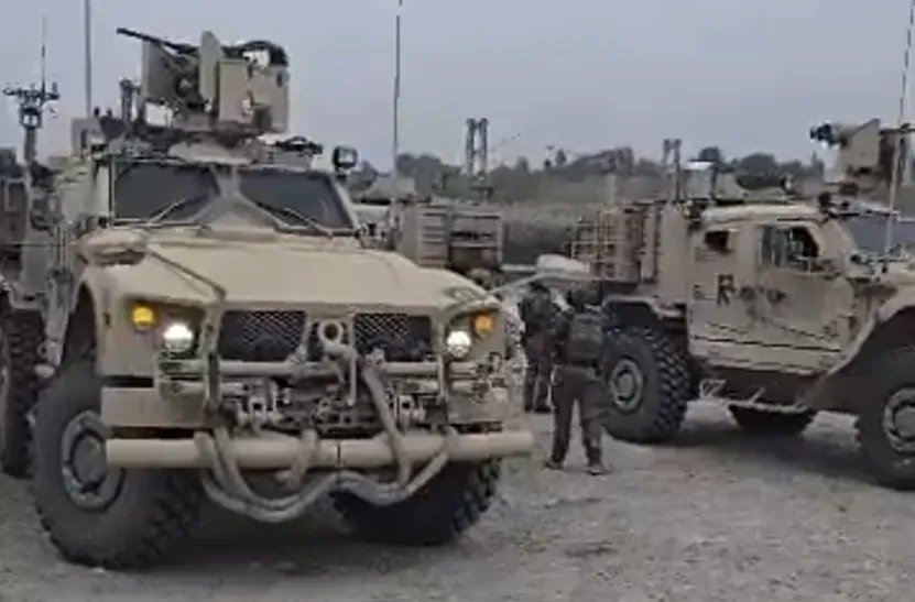 الدير الزور: توقيف رتل للتحالف الدولي أثناء محاولته العبور من مناطق قسد إلى مناطق الحكومة السورية