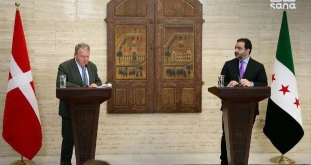 وزيرا سوريا والدنمارك يبحثان تطوير العلاقات الثنائية في دمشق