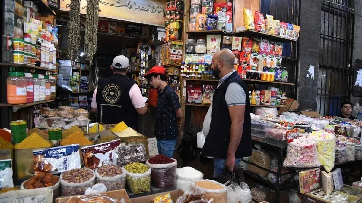 حملة مكثفة على أسواق دمشق لكبح المخالفات وضمان جودة السلع