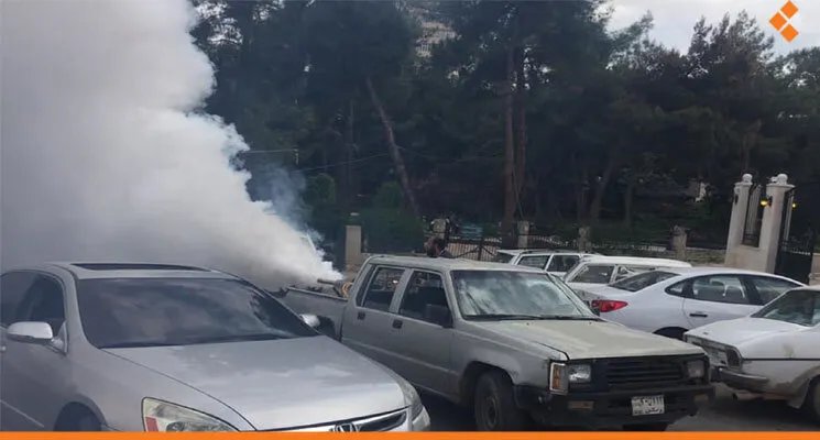 دمشق تشن حملة لمكافحة الحشرات مع ارتفاع الحرارة.. تركيز على أنهار الربوة