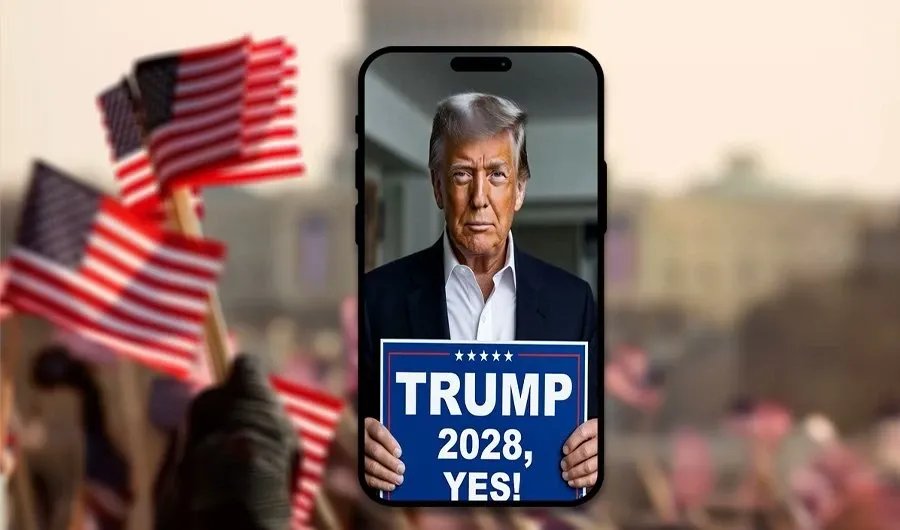 ترامب يغازل أنصاره بشعار جديد وسط تساؤلات حول انتخابات 2028