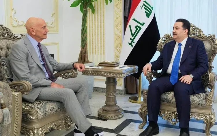 السوداني وباراك يبحثان في بغداد سبل دعم استقرار سوريا وازدهارها الاقتصادي