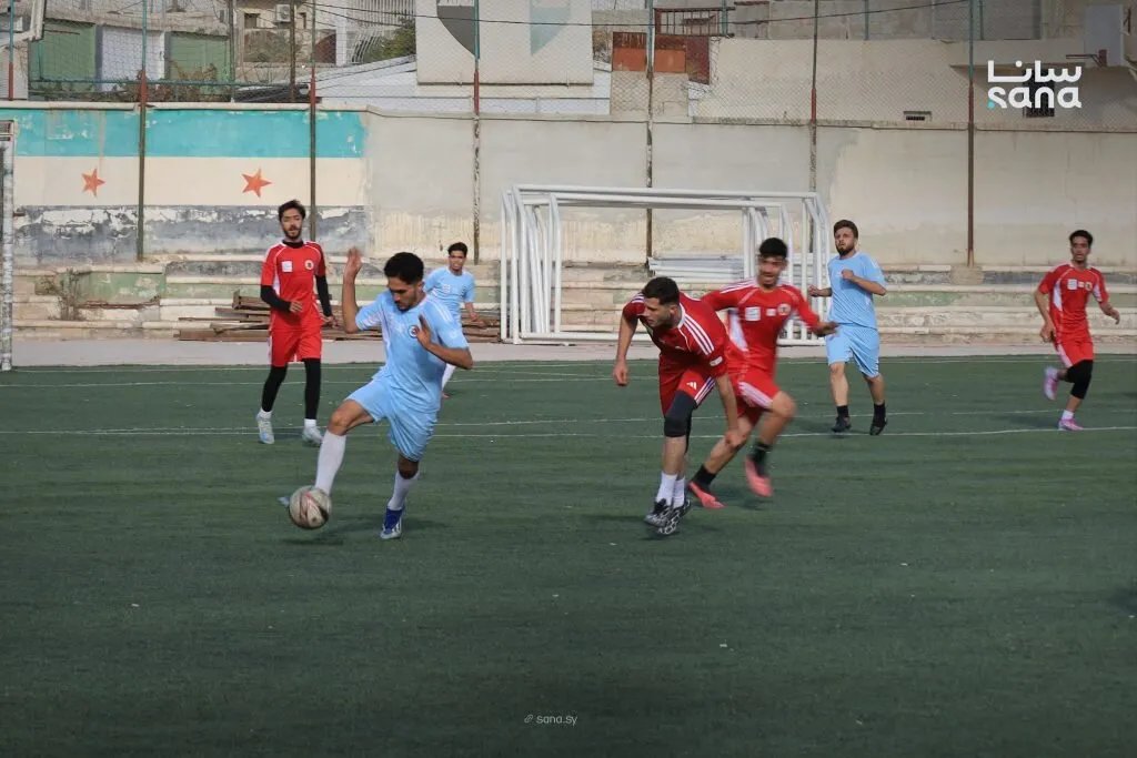 جامعة النهضة تتألق في بطولة النصر للجامعات لكرة القدم بحلب ضمن فعاليات "حلب ست الكل"