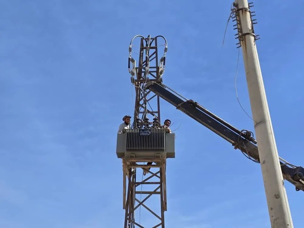 إدلب: مشاريع كهربائية جديدة في الريف الجنوبي لتعزيز التغذية واستقرار الشبكة