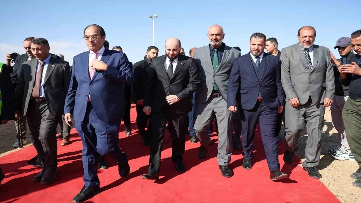 في خطوة لتعزيز الطاقة: وضع حجر الأساس لمحطة التيم الحرارية في دير الزور