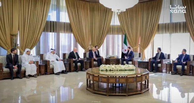 الرئيس الشرع يبحث مع شيفرون الأمريكية فرص التنقيب عن النفط والغاز في السواحل السورية