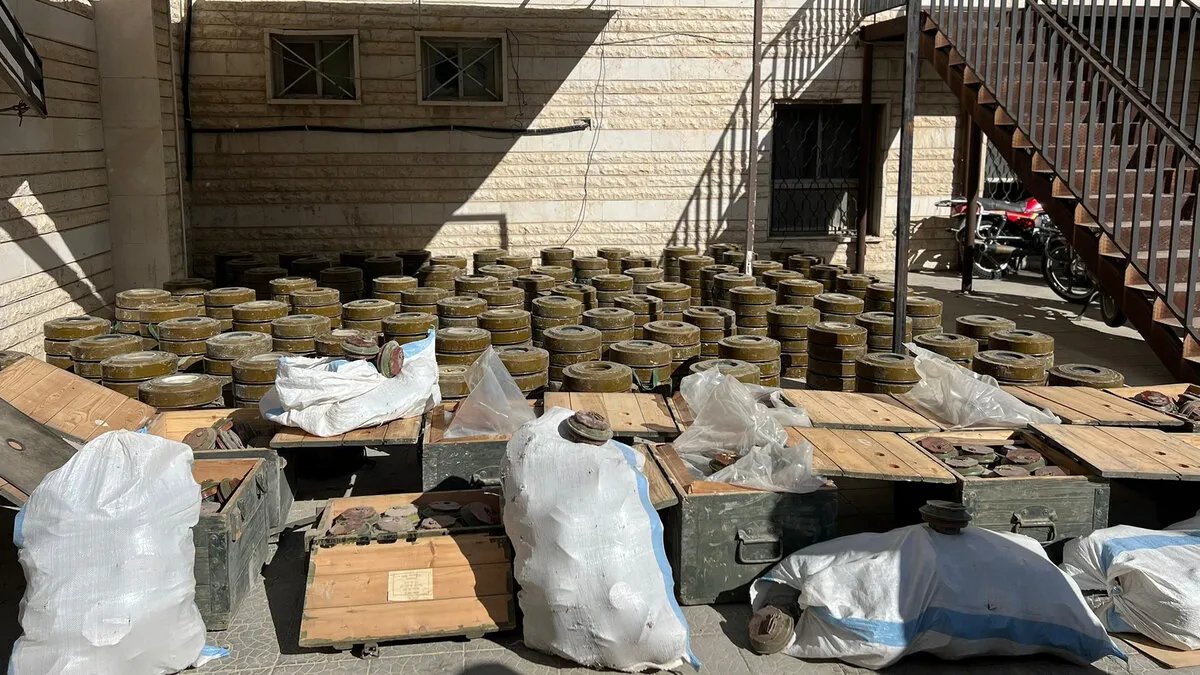 إحباط محاولة تهريب كمية كبيرة من الألغام إلى لبنان: تفاصيل العملية الأمنية في يبرود