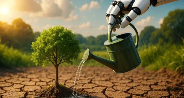 الذكاء الاصطناعي المستدام: هل يصبح حليفًا للبيئة أم عبئًا عليها؟