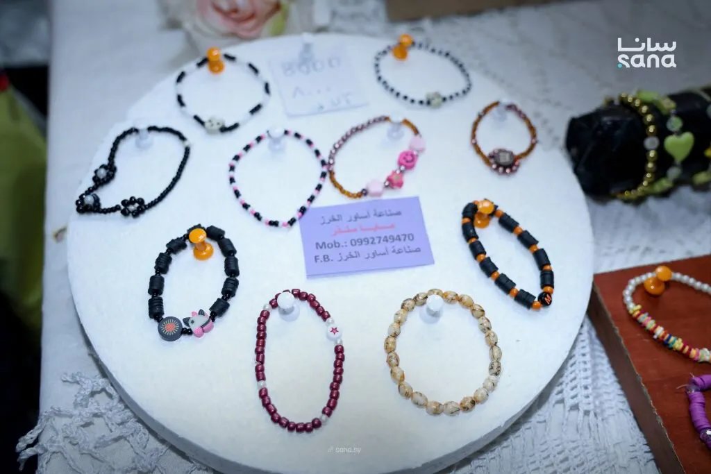 بازار "من صنع يداي" في جرمانا: منصة لدعم المواهب المحلية والمشاريع المنزلية