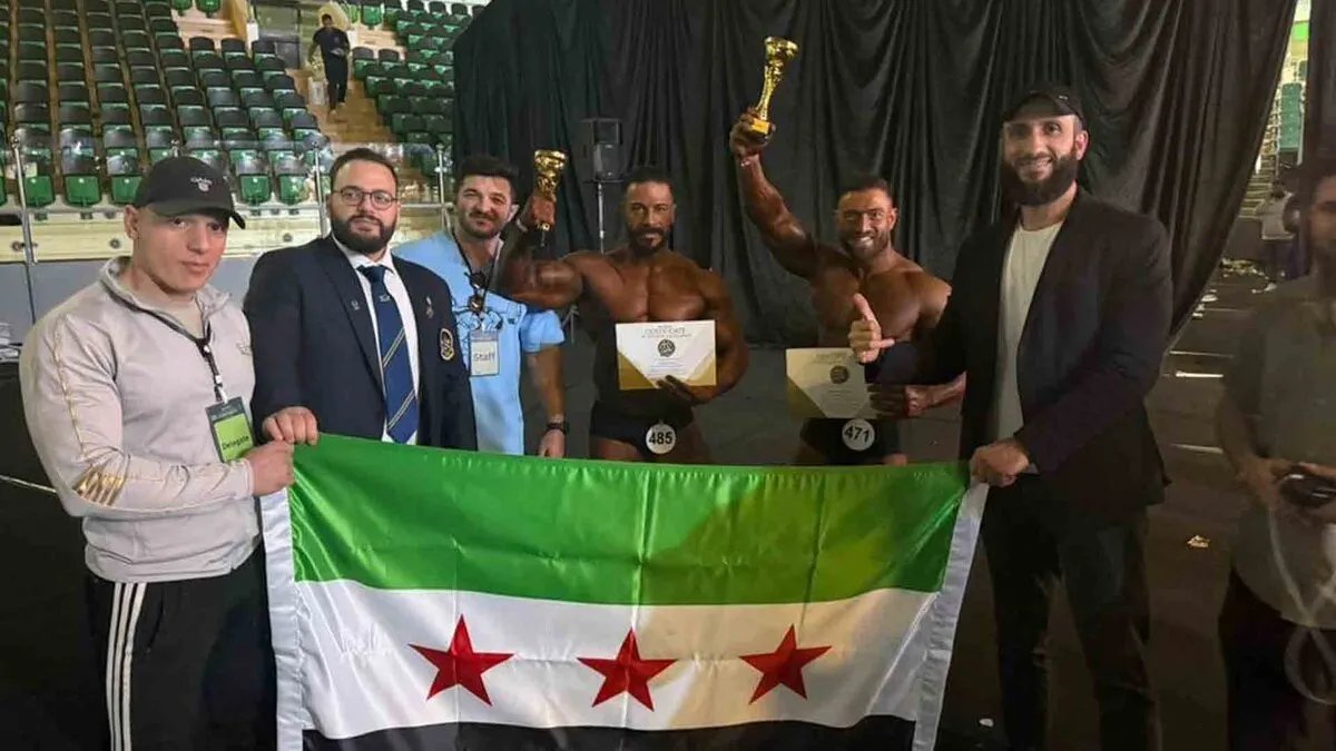 حصاد ذهبي وفضي وبرونزي لسوريا في بطولة العالم لكمال الأجسام والتربية البدنية بالسعودية