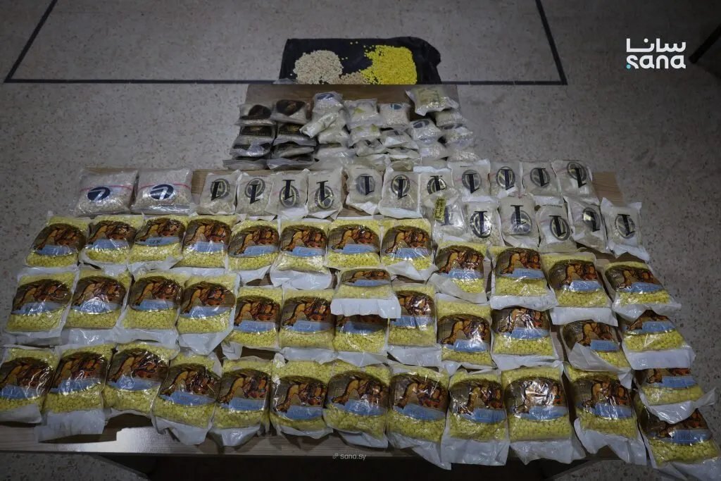 إحباط شبكة لترويج المخدرات في حلب وضبط أكثر من 31 ألف حبة كبتاغون