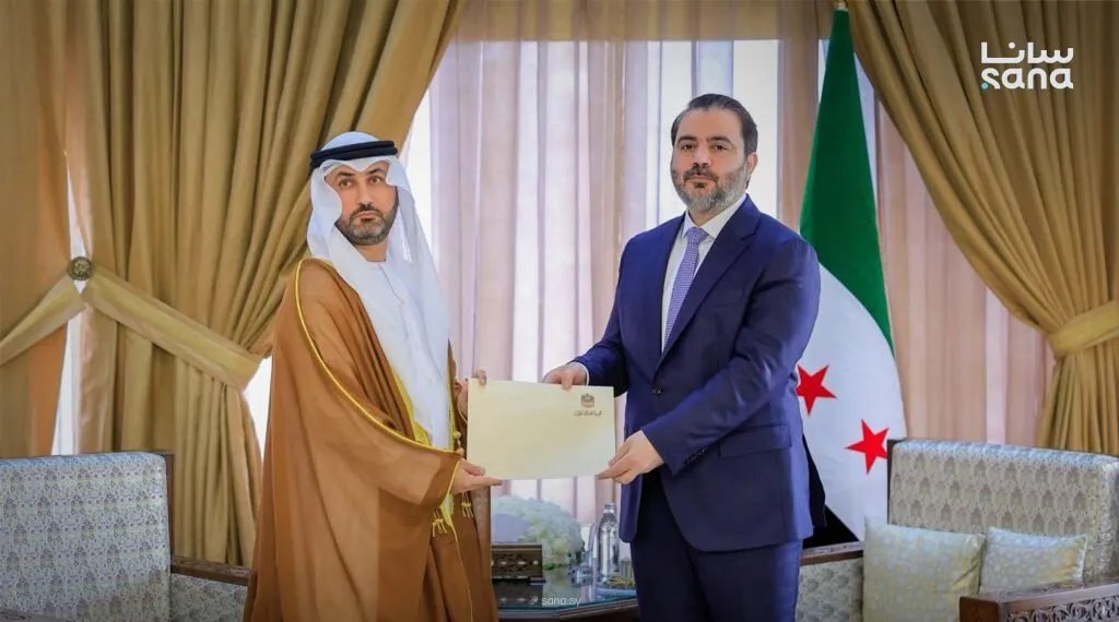 وزير الخارجية السوري يستقبل أوراق اعتماد سفير الإمارات الجديد