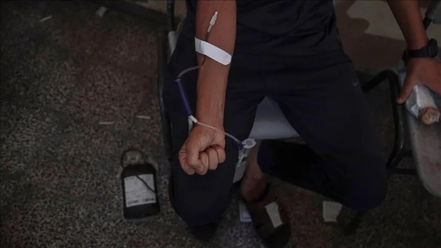 تضامنًا مع غزة: نقل 4000 وحدة دم من الضفة الغربية في حملة "دمنا واحد"