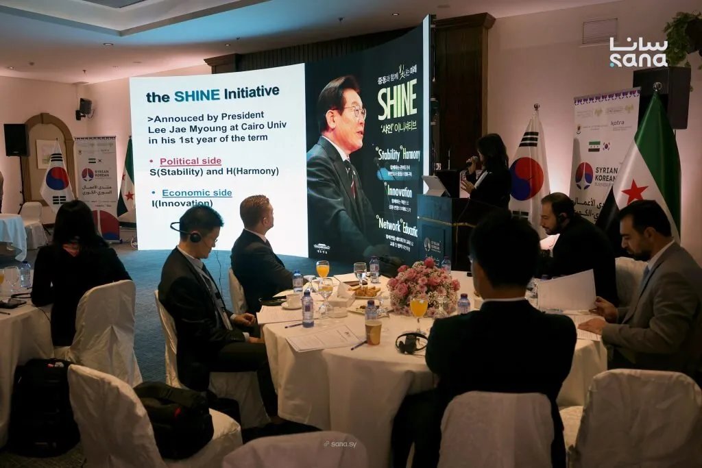 سوريا وكوريا الجنوبية تبحثان تعزيز العلاقات الثنائية وتوسيع التعاون المشترك