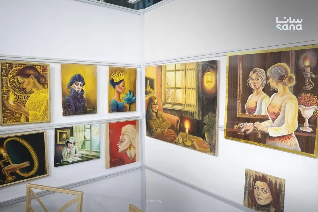 الفن التشكيلي يتألق في معرض "ميديا إكسبو سيريا" بدمشق