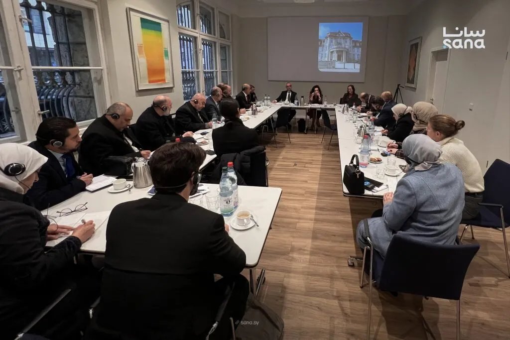 وفد قضائي سوري يختتم زيارته لألمانيا ببحث تبادل الخبرات مع الجمعية الألمانية للقضاة