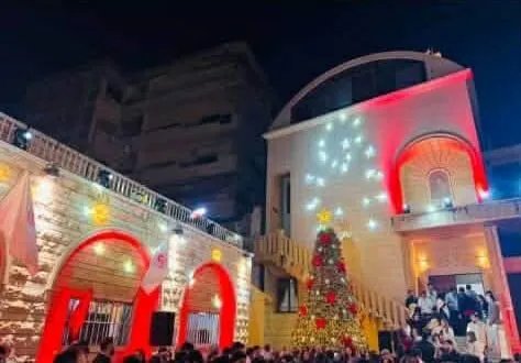 إضاءة شجرة السلام في الدويلعة بدمشق: احتفال يعيد الأمل وينشر قيم الإنسانية