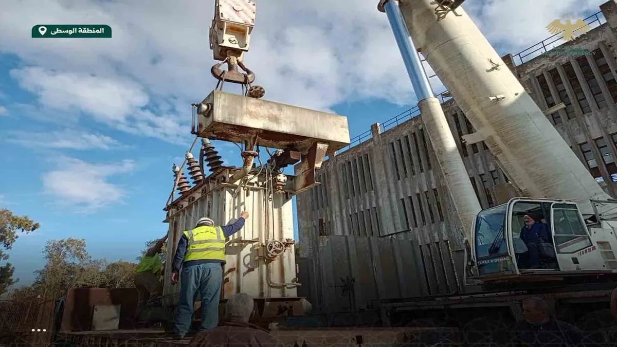وزارة الطاقة تبدأ تفكيك محطة توليد قطينة تمهيداً لإغلاقها واستبدالها بمحطات أحدث