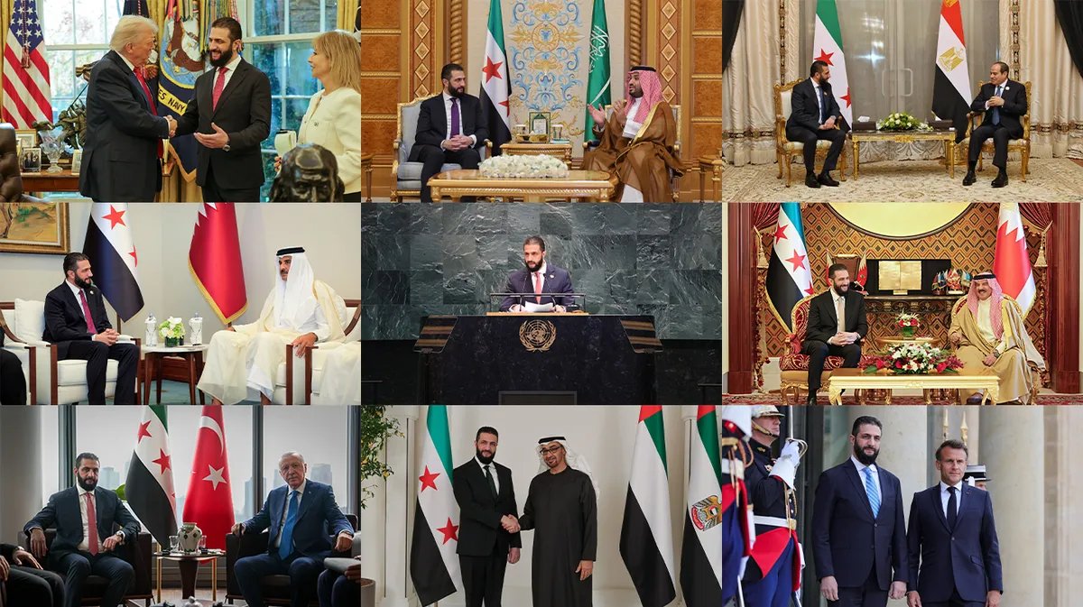 21 زيارة خارجية: الرئيس الشرع يرسم ملامح سوريا الجديدة ويعزز مكانتها الدولية