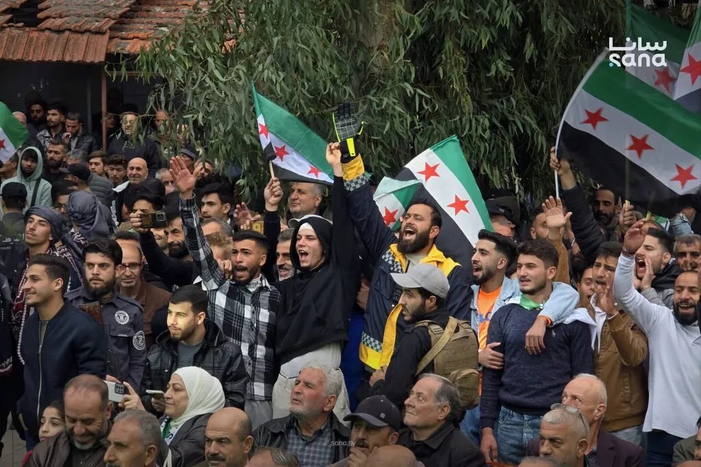 الحفة تحتفل بالذكرى الأولى للتحرير وسط حضور شعبي ورسمي