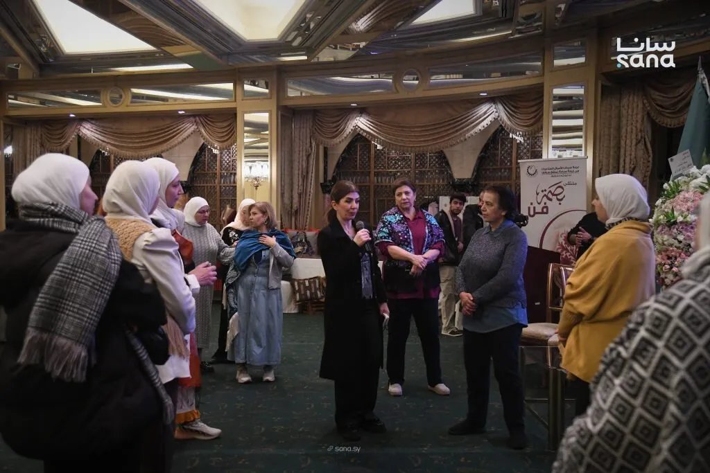 نجاح ملتقى "بصمة فن" في دمشق: دعم وتمكين المشاريع النسائية الصغيرة