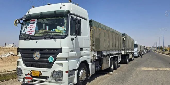 وصول قمح عراقي إلى سوريا: شحنات المنحة تبدأ بالتحرك نحو المحافظات