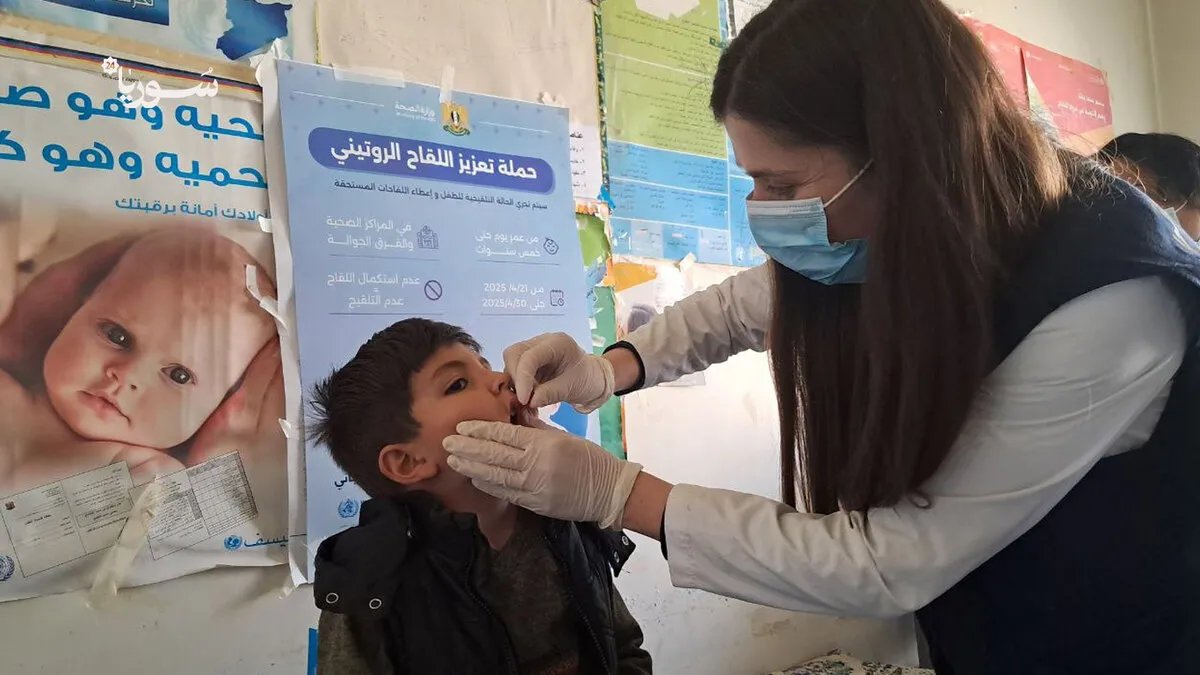 حملة تلقيح واسعة في حماة تستهدف حماية أكثر من 14 ألف طفل من الأمراض